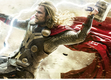 Cosplay 1:1 Marvel Avengers Metal Thor's Hammer