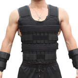 30KG Loading Weight Vest For Boxing Weight Training Workout Fitness Gym