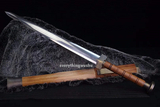 Authentic Han Jian Wushu Kungfu Swords Chinese Combat Swords Longquan Sabers