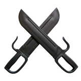 Bart Cham Dao Wushu Double Plastic Steel Swords