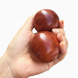 Wood Fitness Ball Massage GYM Health Meditation Play Stress Relief Baoding Balls Relaxation Therapy
