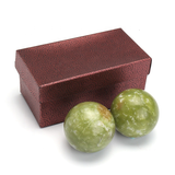 Natural Jade Stone BAODING Balls Relaxation Relief Therapy