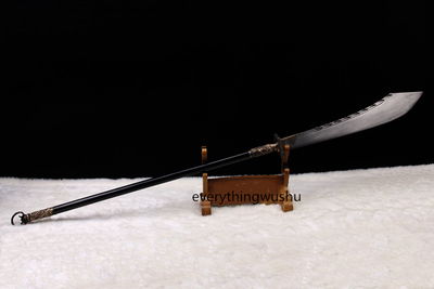 Collectible Nine Ring Po Dao Traditional Chinese Long Weapons ...