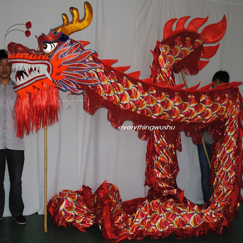 A+Dragon Dance Costumes Chinese Dragon Dance Equipment - Everything Wushu