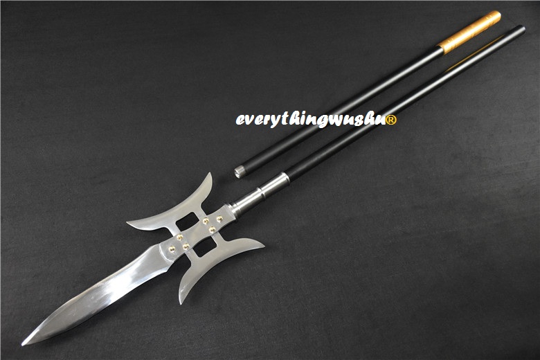 Wushu Double Sided Halberd Martial Arts Equipment Traditional Kungfu ...